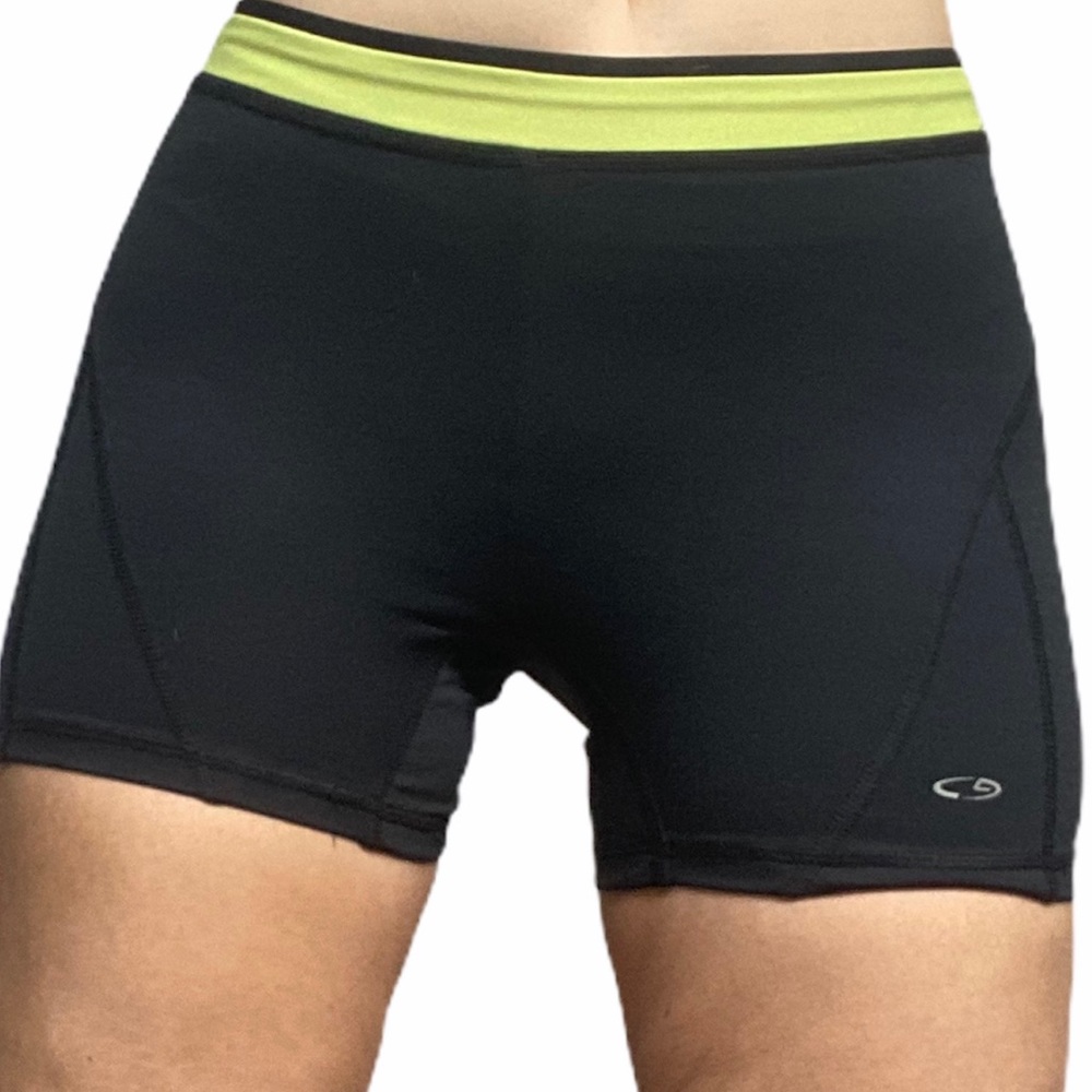 NWT C9 by Champion Black & Lime Athletic Shorts M
